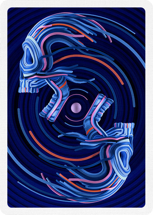 Play Dead Playing Cards by Riffle Shuffle Playing Card Company
