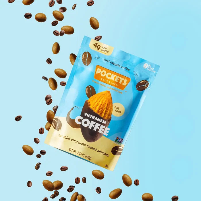 Pocket's Chocolates Oat Milk Coated Almonds