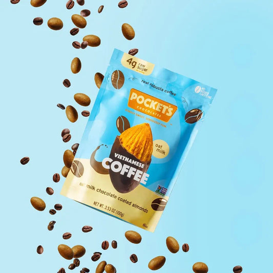Pocket's Chocolates Oat Milk Coated Almonds