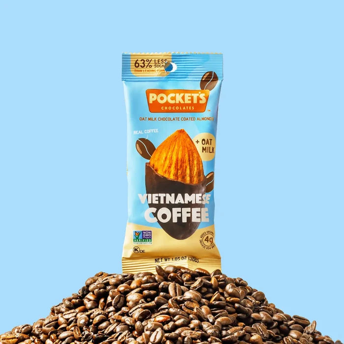 Pocket's Chocolates Oat Milk Coated Almonds