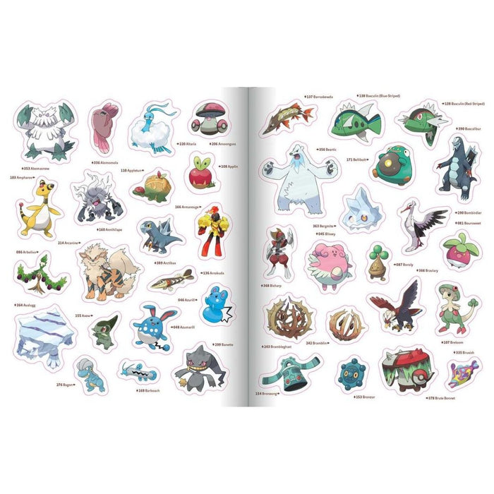 Pokemon: The Official Sticker Book of the Paldea Region - Owl & Goose Gifts