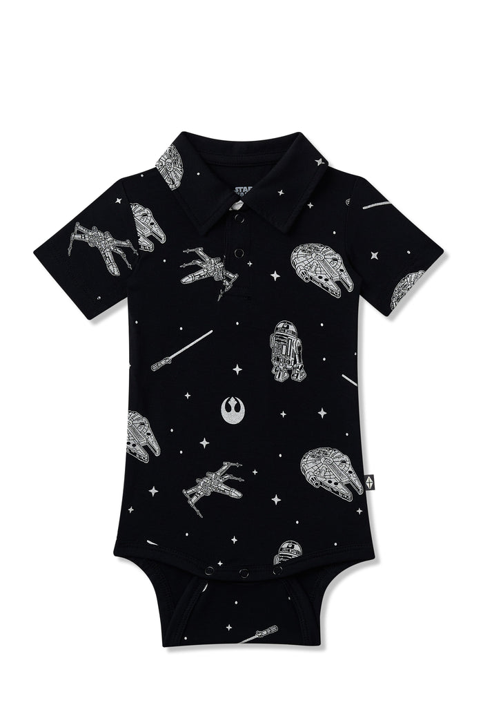 Product photo of the Polo Bodysuit in STAR WARS™ on a white surface