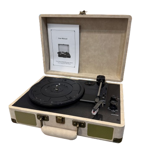 Portable Gramophone With Bluetooth Function