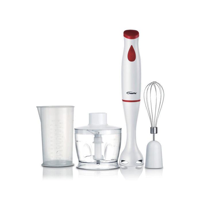 PowerPac 4in1 Electric Multifunction Hand Blender Set (PPBL383)