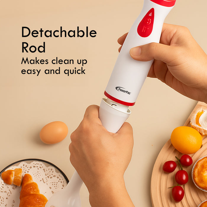 PowerPac 4in1 Electric Multifunction Hand Blender Set (PPBL383)