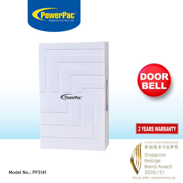 PowerPac Door Bell, Mechanical Door Bell  (PP3141)