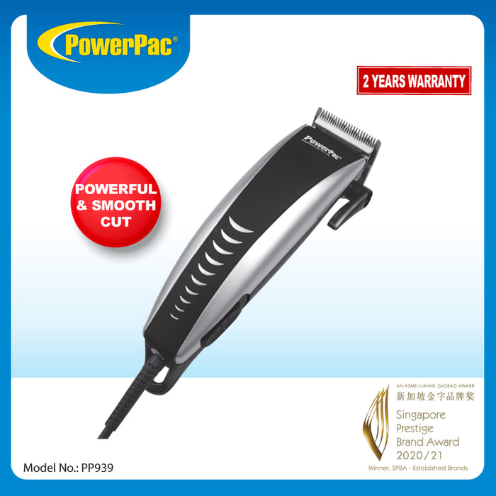 PowerPac Electric Hair Cutter, Hair Clipper for Men (PP939)