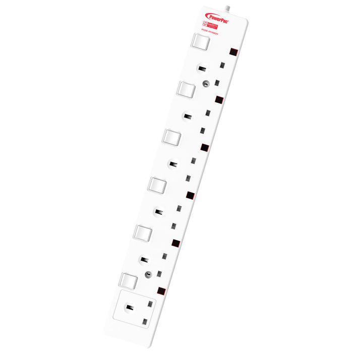 PowerPac Extension Cord, Extension Socket, Power Cord, Power Extension 3 Metre 6 way (PP3886N)
