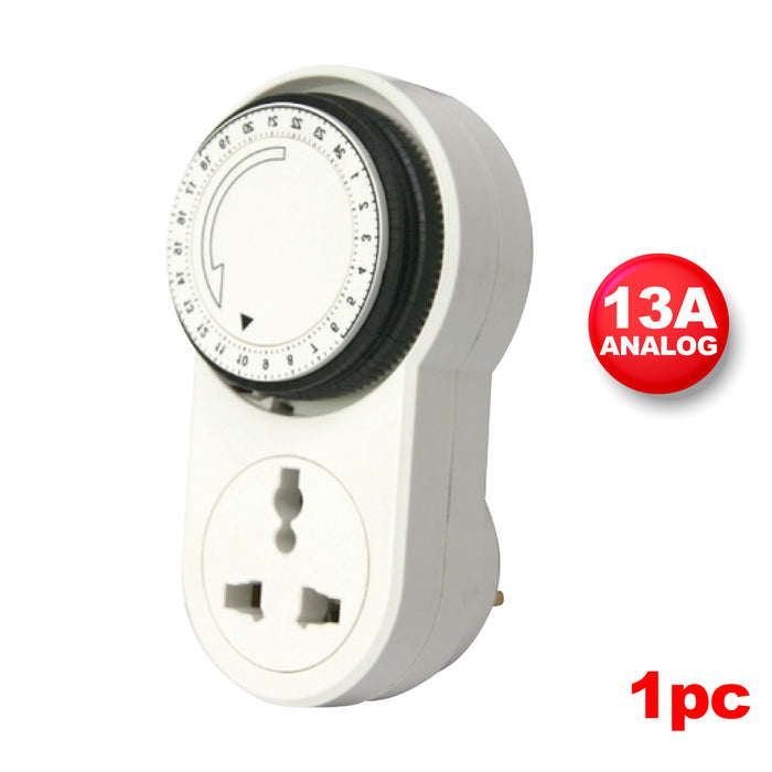 PowerPac Mechanical 24hrs Timer Plug (FDD50-E1)