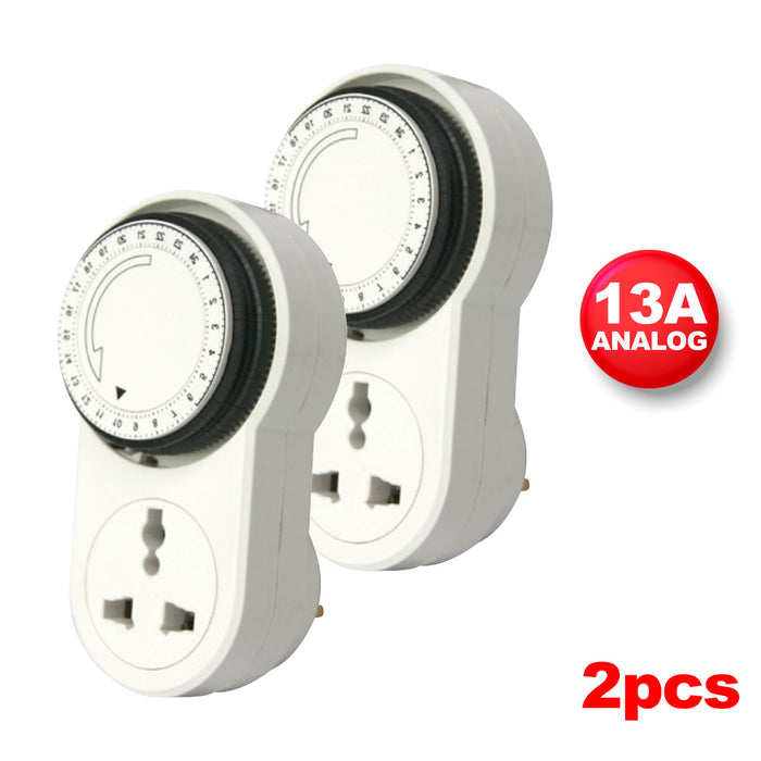 PowerPac Mechanical 24hrs Timer Plug (FDD50-E1)
