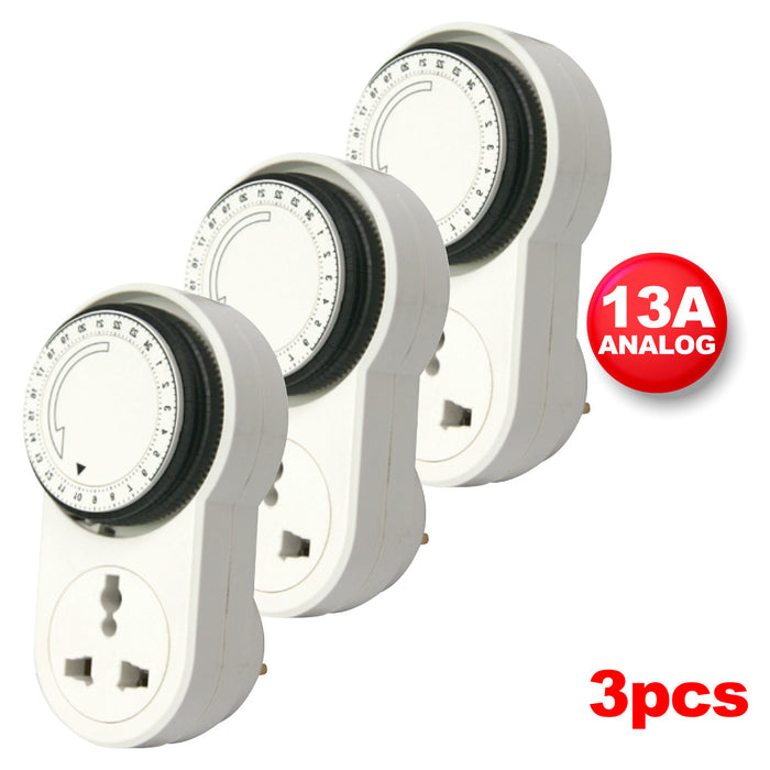 PowerPac Mechanical 24hrs Timer Plug (FDD50-E1)