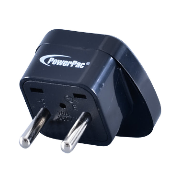 PowerPac Multi Adapter with 10A Plug, Universal Travel Adapter, Europe, China, Indonesia, Korea (PT09BK)