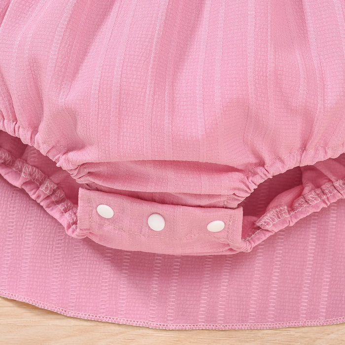 PRETTY IN PINK Floral Overskirt Romper