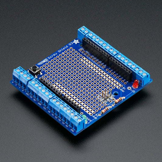 Proto-Screwshield (Wingshield) R3 Kit for Arduino by Adafruit - The Pi Hut
