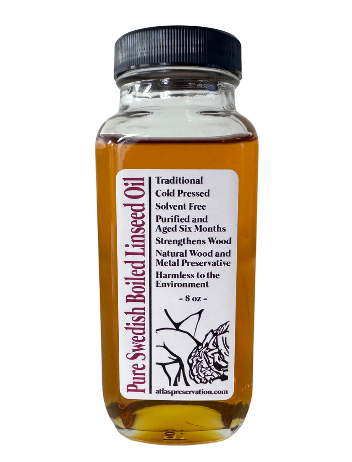 Pure Swedish Boiled Linseed Oil-Endurance Restoration Products-Atlas Preservation