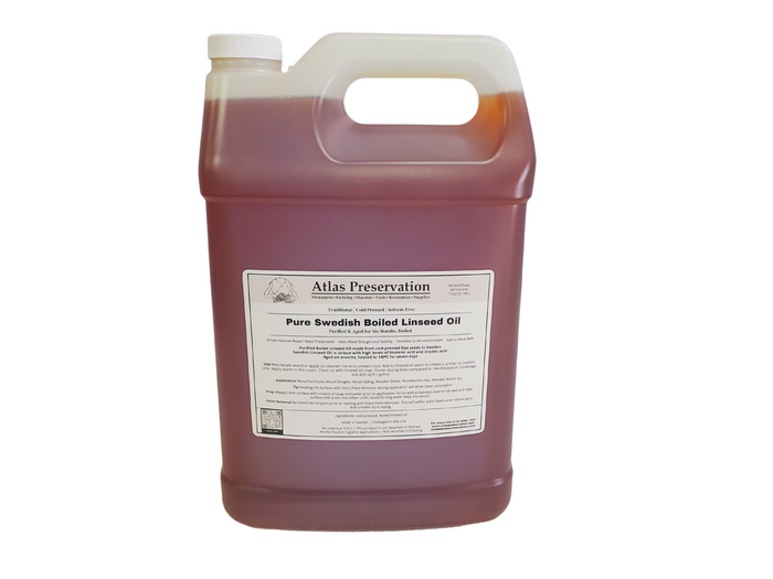 Pure Swedish Boiled Linseed Oil-Endurance Restoration Products-Atlas Preservation