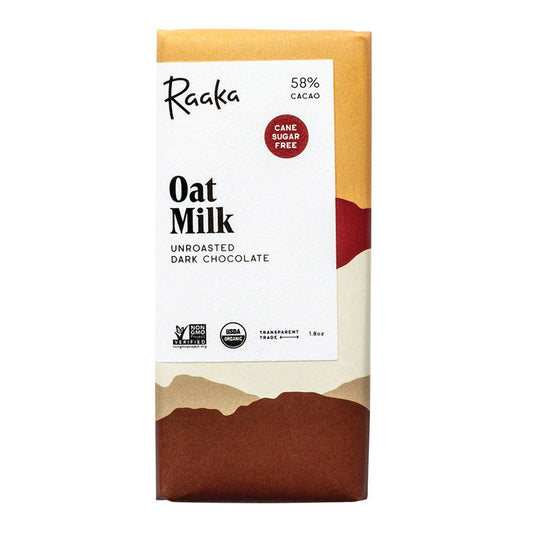 Raaka 58% Oat Milk Dark Chocolate Bar - 144 Count