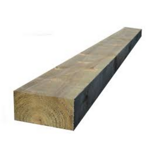 Railway Sleepers Treated 200mm x 100mm x 2.4m