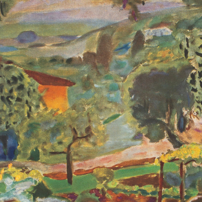 Rare Vintage 1946 Bonnard Landscape "Paysage” Swiss Art Print