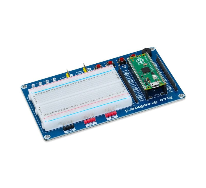 Raspberry Pi Pico Breadboard Kit by SBC - The Pi Hut