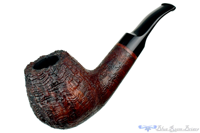 Blue Room Briars is proud to present this RC Sands Pipe 1/4 Bent Sandblast Egg