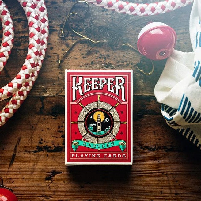 Red Keepers Playing Cards by Ellusionist