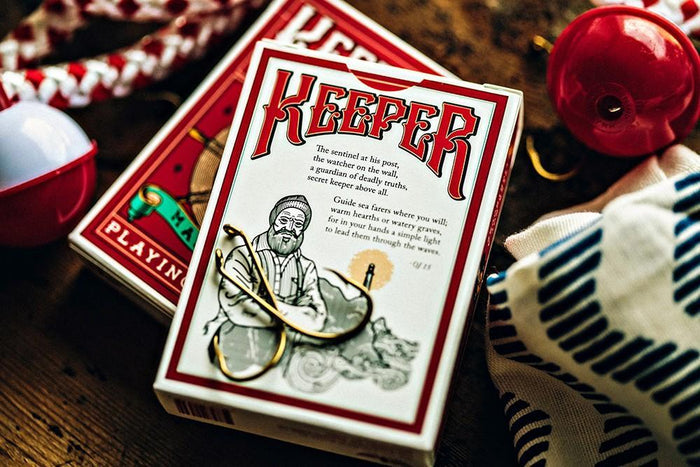 Red Keepers Playing Cards by Ellusionist