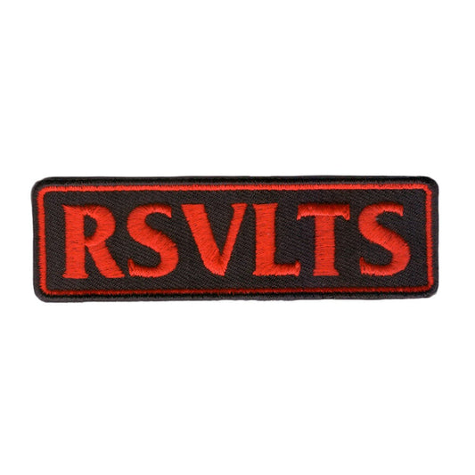 RSVLTS RSVLTS Patches "Red RSVLTS" – Patch "Red RSVLTS" – Patch