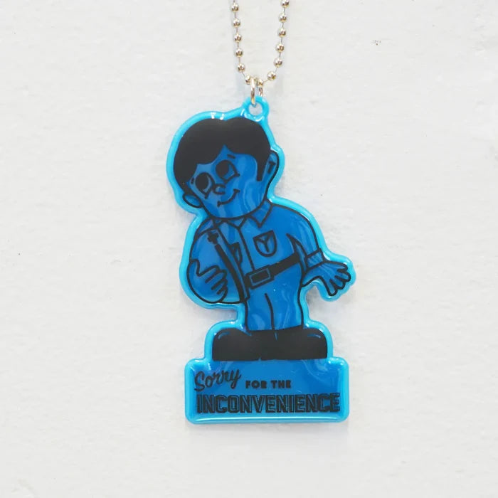 Reflective Keychain - Kanban Boy