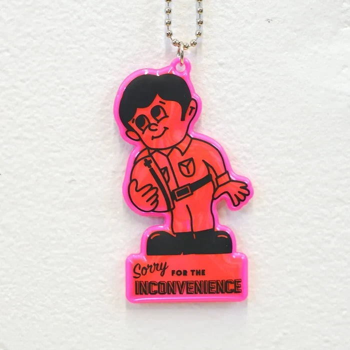 Reflective Keychain - Kanban Boy