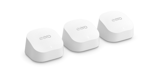 Refurbished eero 6+ 3 Pack
