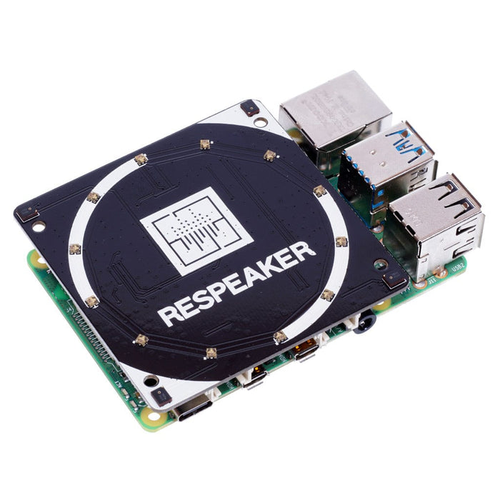 ReSpeaker 4-Mic Array for Raspberry Pi by Seeed - The Pi Hut