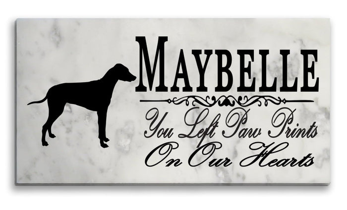 Rhodesian Ridgeback Memorial Stone