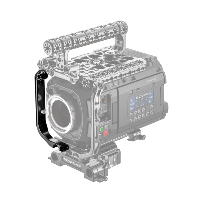 Right Side Rail for Blackmagic URSA Cine 12K/17K - Installed