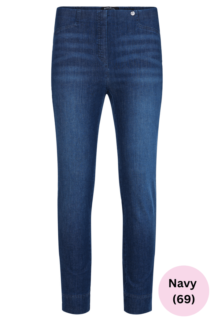 Robell 52638-54159 Rose 09 Lightweight Denim Pull On Jeans (68cm)