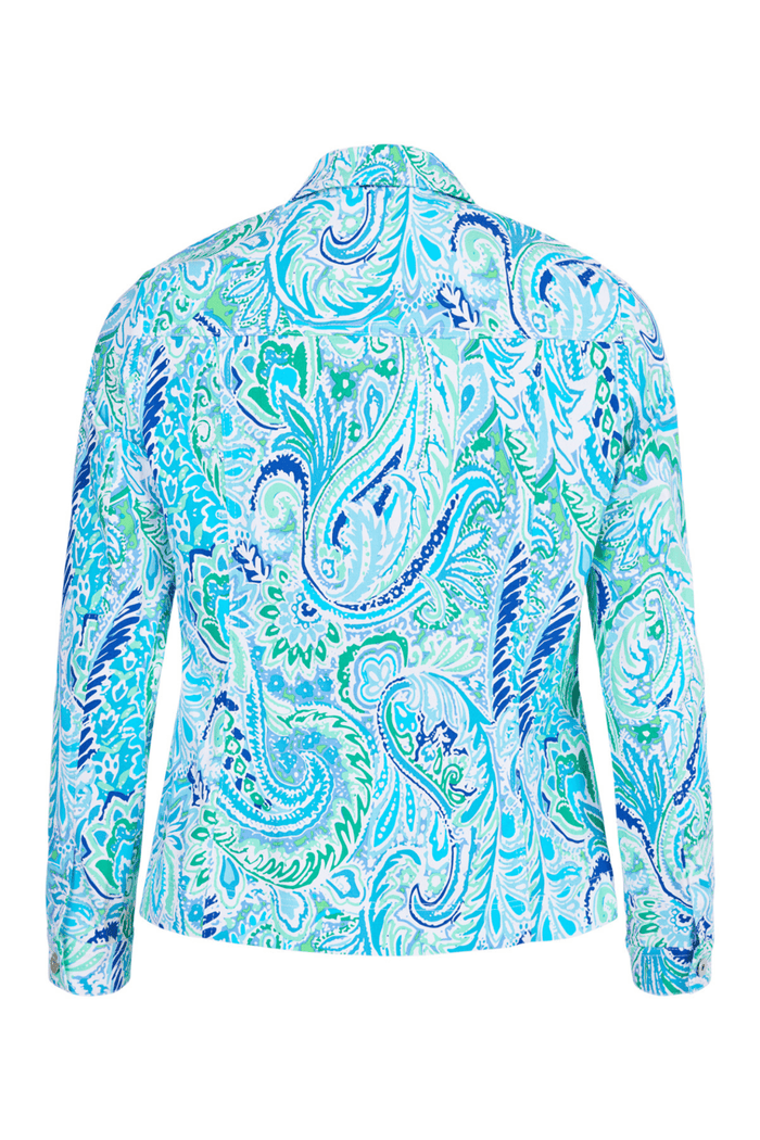 Robell 57609 5654 Blue/Green Happy Jacket - Dotique
