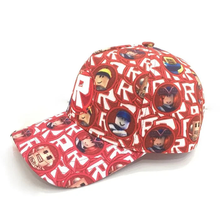 Roblox Baseball Cap – Unisex Hip-Hop Style Sun Hat for Gamers & Kids