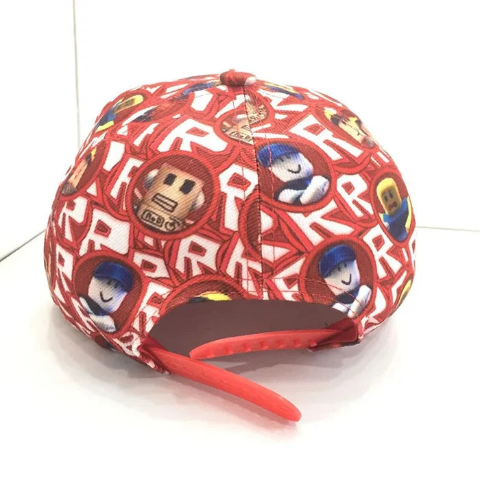 Roblox Baseball Cap – Unisex Hip-Hop Style Sun Hat for Gamers & Kids