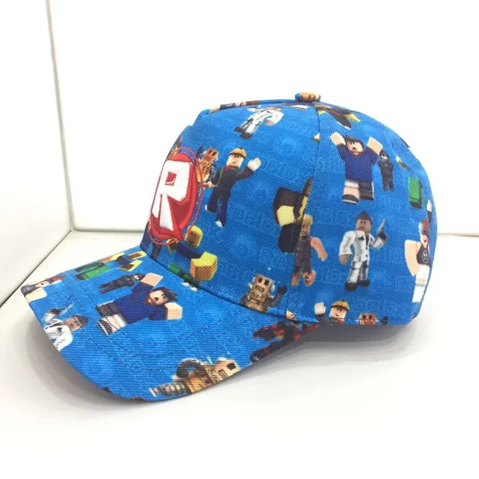 Roblox Baseball Cap – Unisex Hip-Hop Style Sun Hat for Gamers & Kids