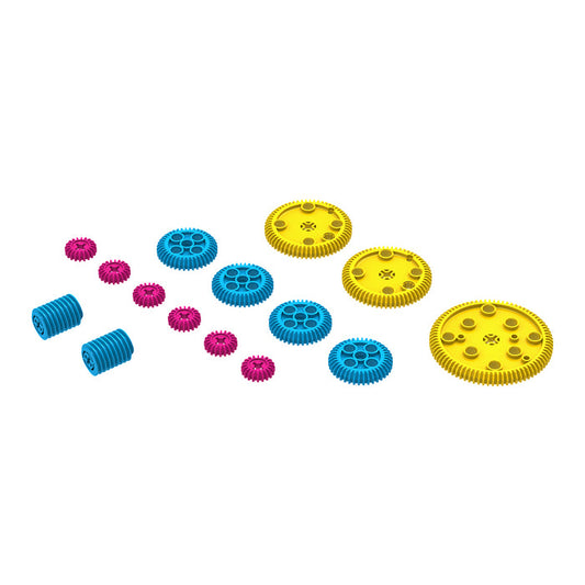 Robotics Workshop with Micro:Bit: Gears Component Pack (15 Assorted Gears) STEM Thames & Kosmos