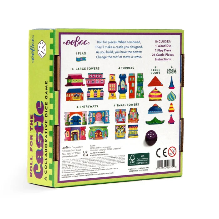 Roll For The Castle Dice Game