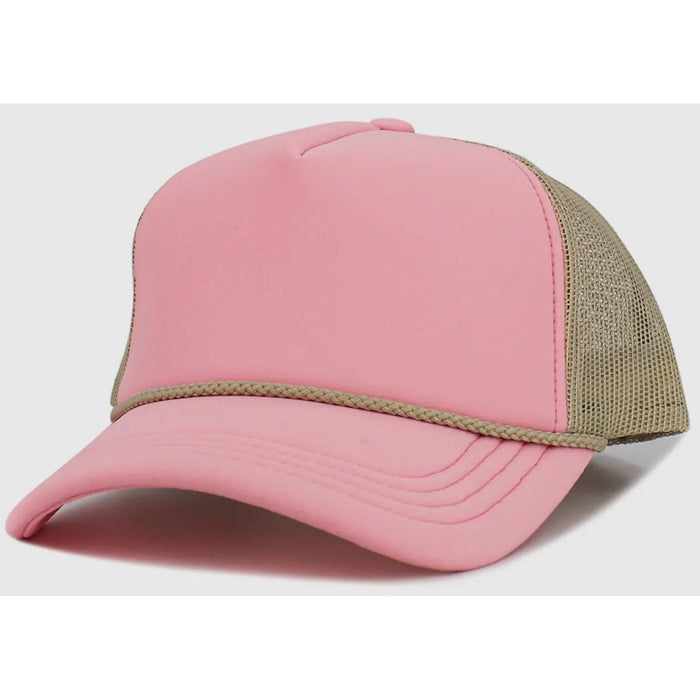 Rope Accent Foam Trucker Hat
