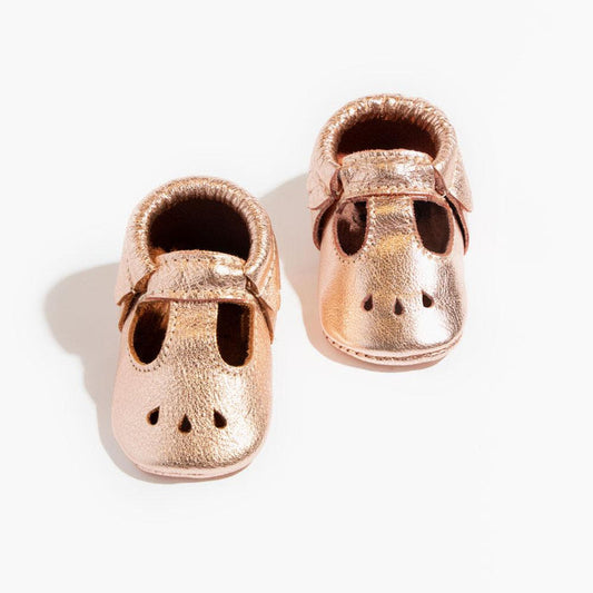 Rose Gold Mary Jane Mary Janes Soft Soles