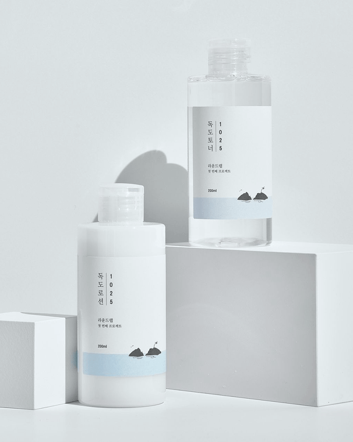 ROUND LAB 1025 Dokdo Toner + Lotion Special Set ($50 Value)