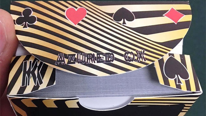 Royal Vortex Gold Foil Playing Cards by PlayingCardDecks