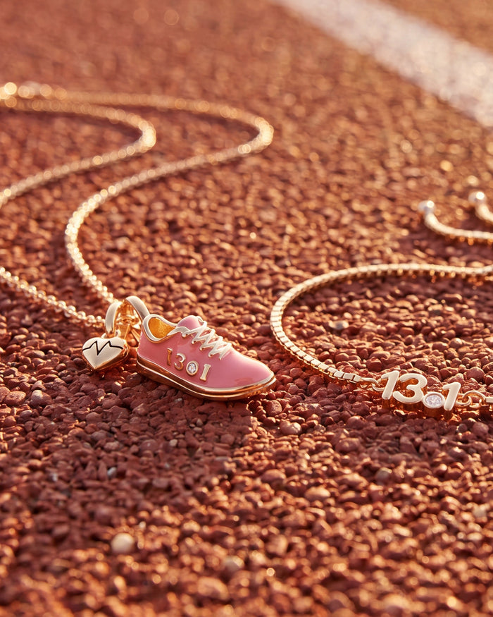 Runner 13.1 Half-Marathon Necklace