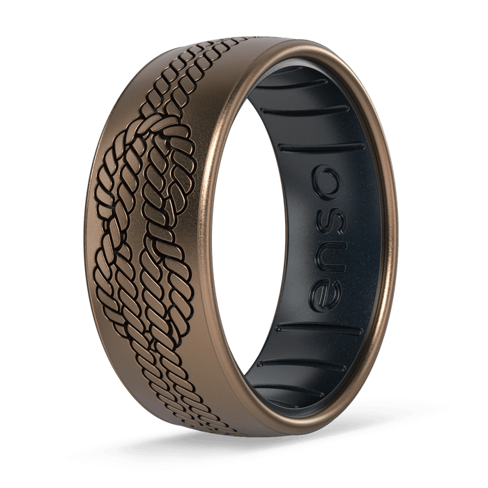 Sailor's Knots Ring - Bronze