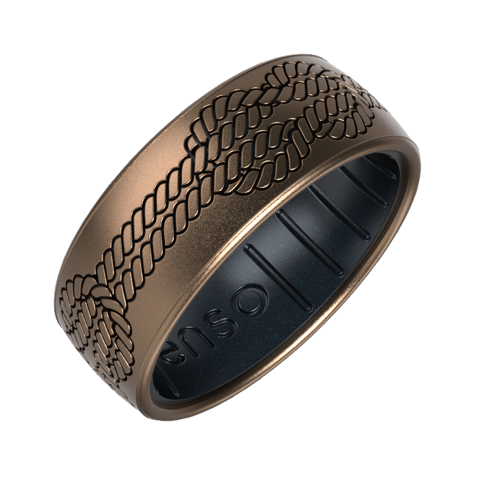 Sailor's Knots Ring - Bronze
