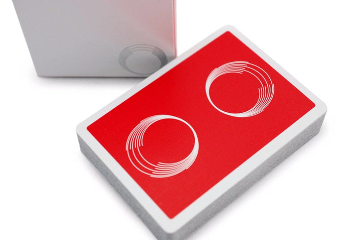 Saturn Red October Playing Cards* Playing Cards by Avanth