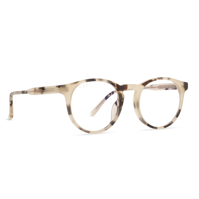 SAWYER - CREAM TORTOISE + BLUE LIGHT TECHNOLOGY angle